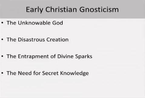 ehrman - gnosticism